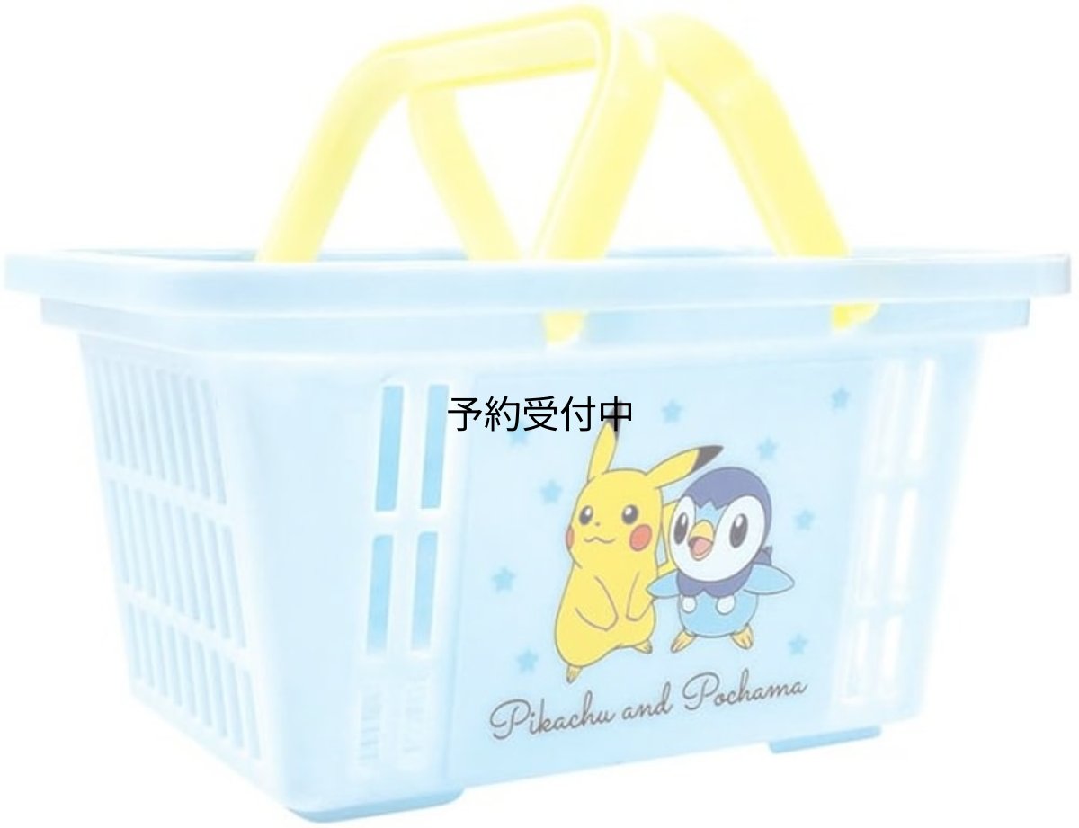 画像1: ティーズファクトリー ポケットモンスター ミニキャラバスケット ピカチュウ＆ポッチャ ＰＭ?５５４２１６２ＰＰ (1)