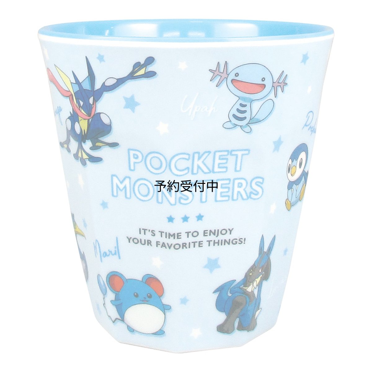 画像1: ティーズファクトリー ポケットモンスター メラミンカップ カラーズ ブルー ＰＭ?５５２５５１８ＢＬ (1)