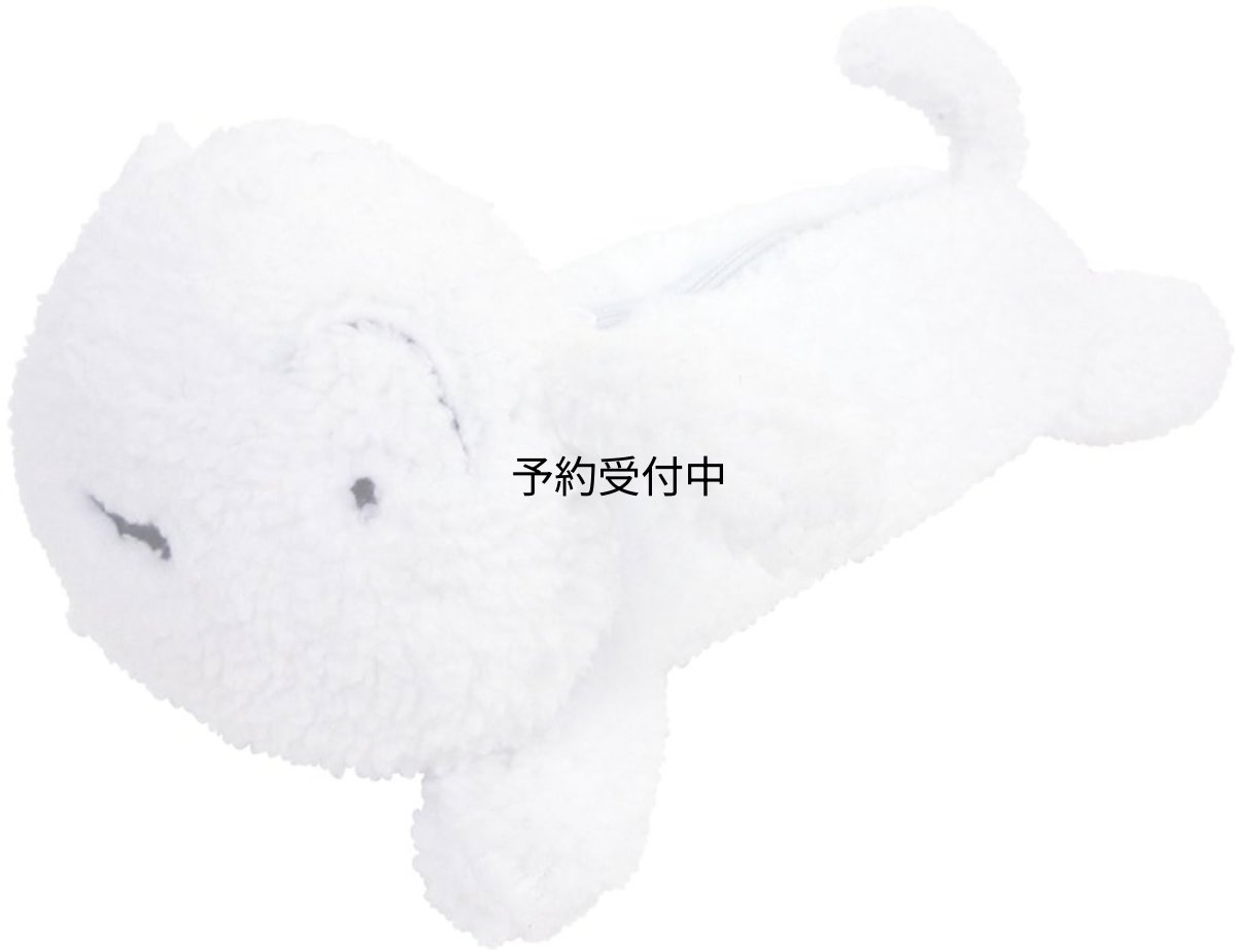 画像1: Ｔ?Ｓ Ｆａｃｔｏｒｙ クレヨンしんちゃんダイカットペンポーチ シロ (1)