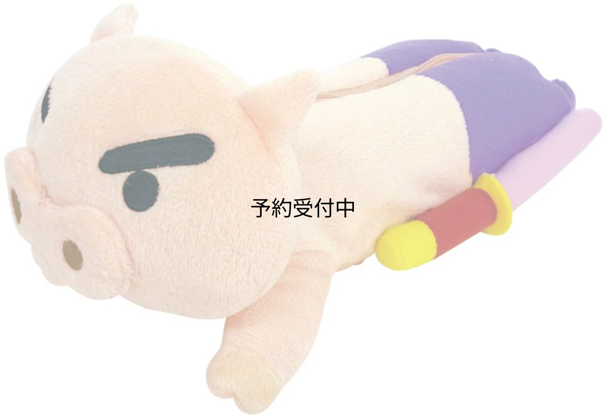 画像1: ティーズファクトリー Ｔ?Ｓ ＦＡＣＴＯＲＹ ペンポーチ クレヨンしんちゃん ダイカットペンポーチ ぶりぶりざえもん (1)