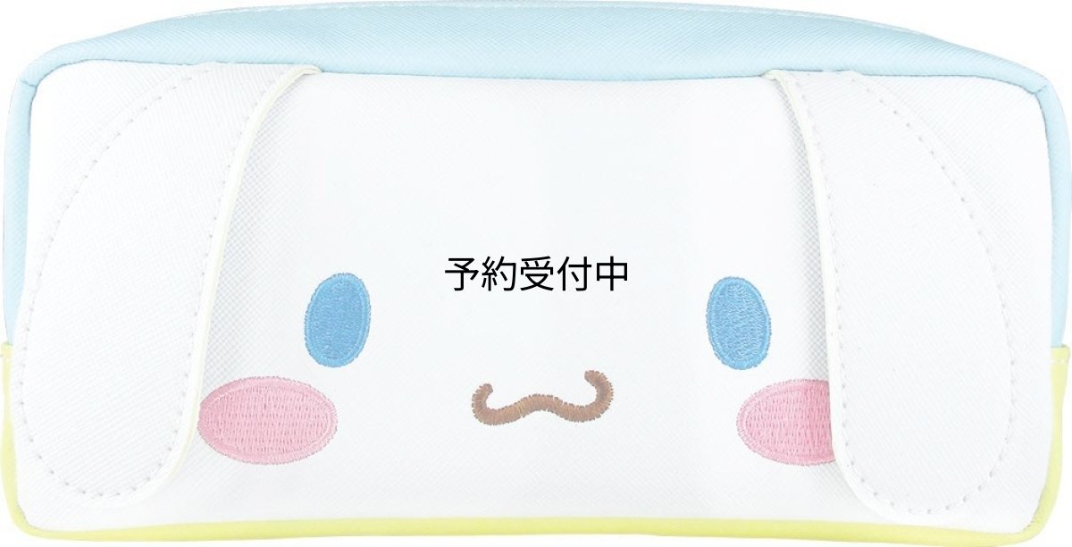 画像1: ティーズファクトリー サンリオ シナモロール シナモン ドアップ ペンポーチ ＳＲ?５５４０９３０ＣＲ (1)