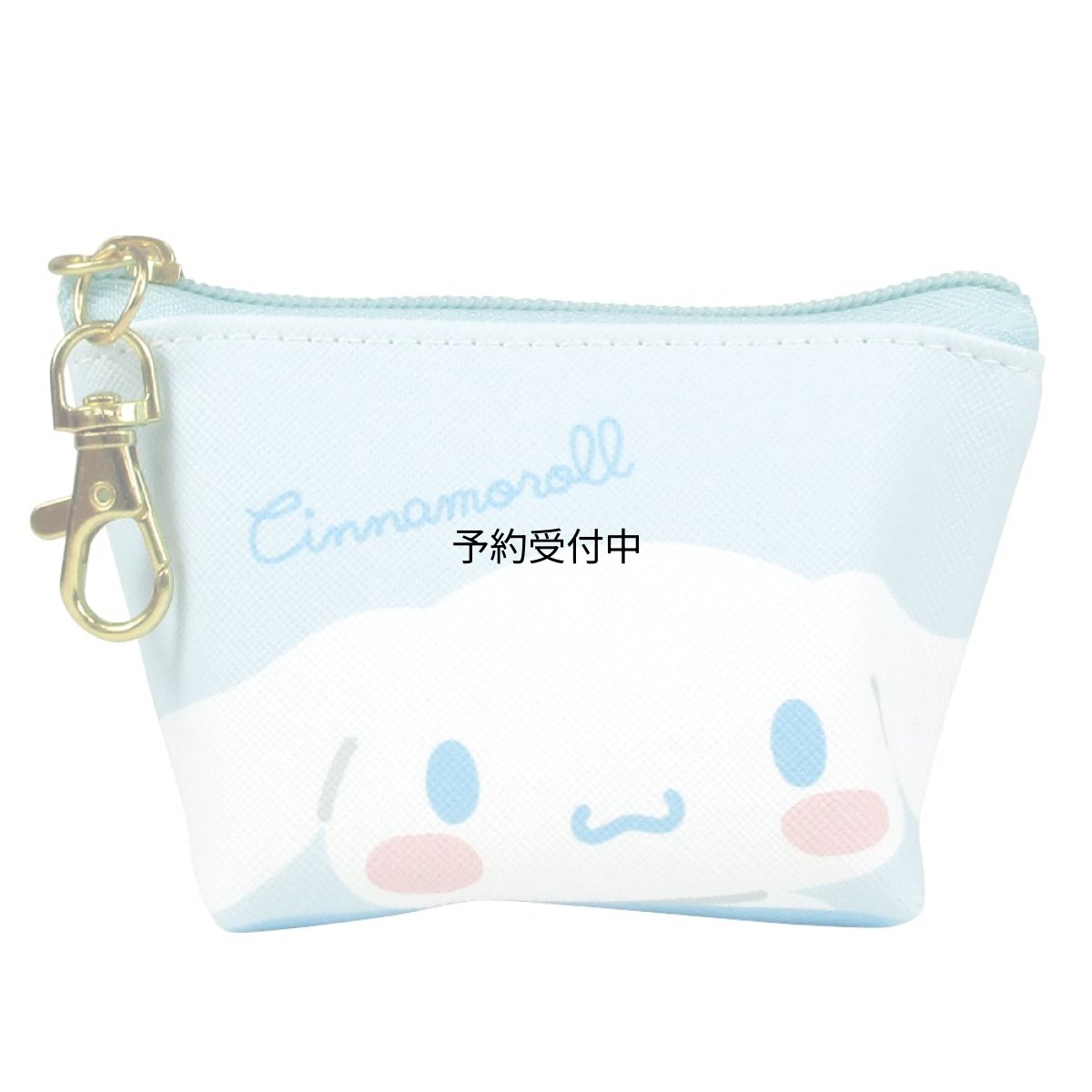 画像1: ティーズファクトリー サンリオ 三角ミニポーチ ドアップ シナモロール Ｈ６．８×Ｗ１１．５×Ｄ５ｃｍ ＳＲ?５５３３９９５ＣＲ (1)