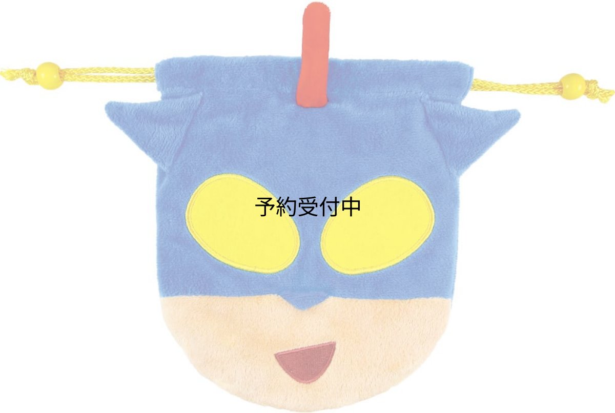 画像1: ティーズファクトリー クレヨンしんちゃん アクション仮面 ぬいぐるみ 巾着 ＫＳ?５５３０２３８ＡＫ (1)