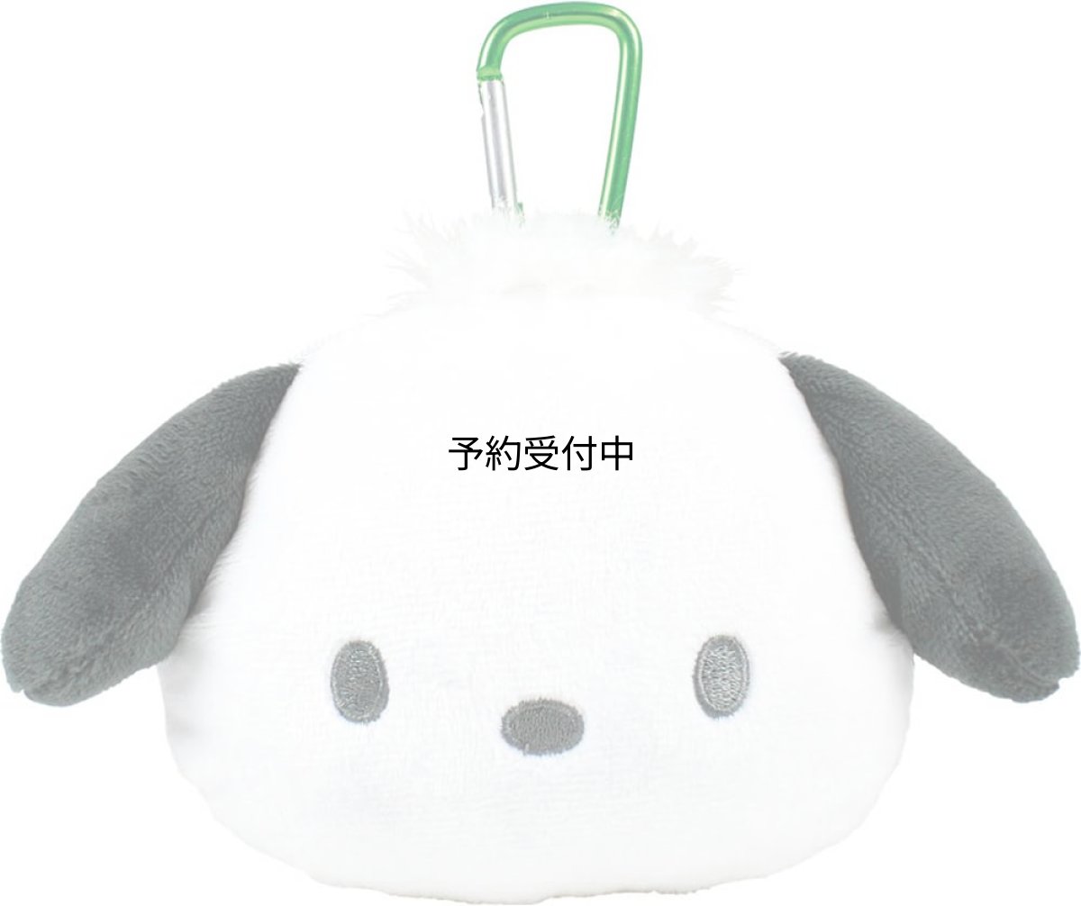 画像1: ティーズファクトリー サンリオ ポチャッコ カラビナ 付き ぬいぐるみ ファスナーマスコット ＳＲ?５５４１４３２ＰＣ (1)