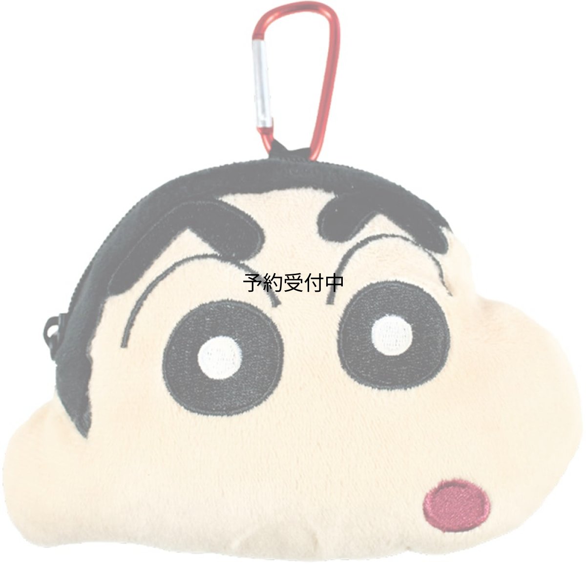 画像1: しんちゃんカラビナ付きぬいぐるみファスナーマスコットしんちゃん (1)