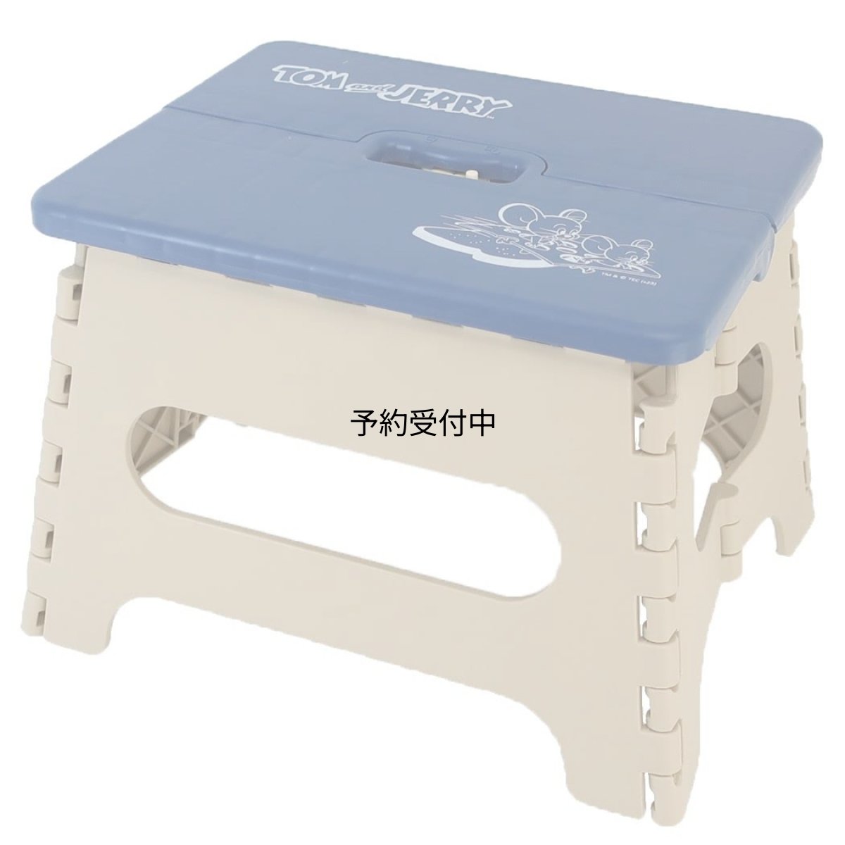 画像1: ティーズファクトリー トムとジェリー キャラステップ ネイビー×ベージュ Ｈ２１．５×Ｗ３１．５×Ｄ２５ｃｍ ＴＪ?５５４２６５５ＮＢ (1)