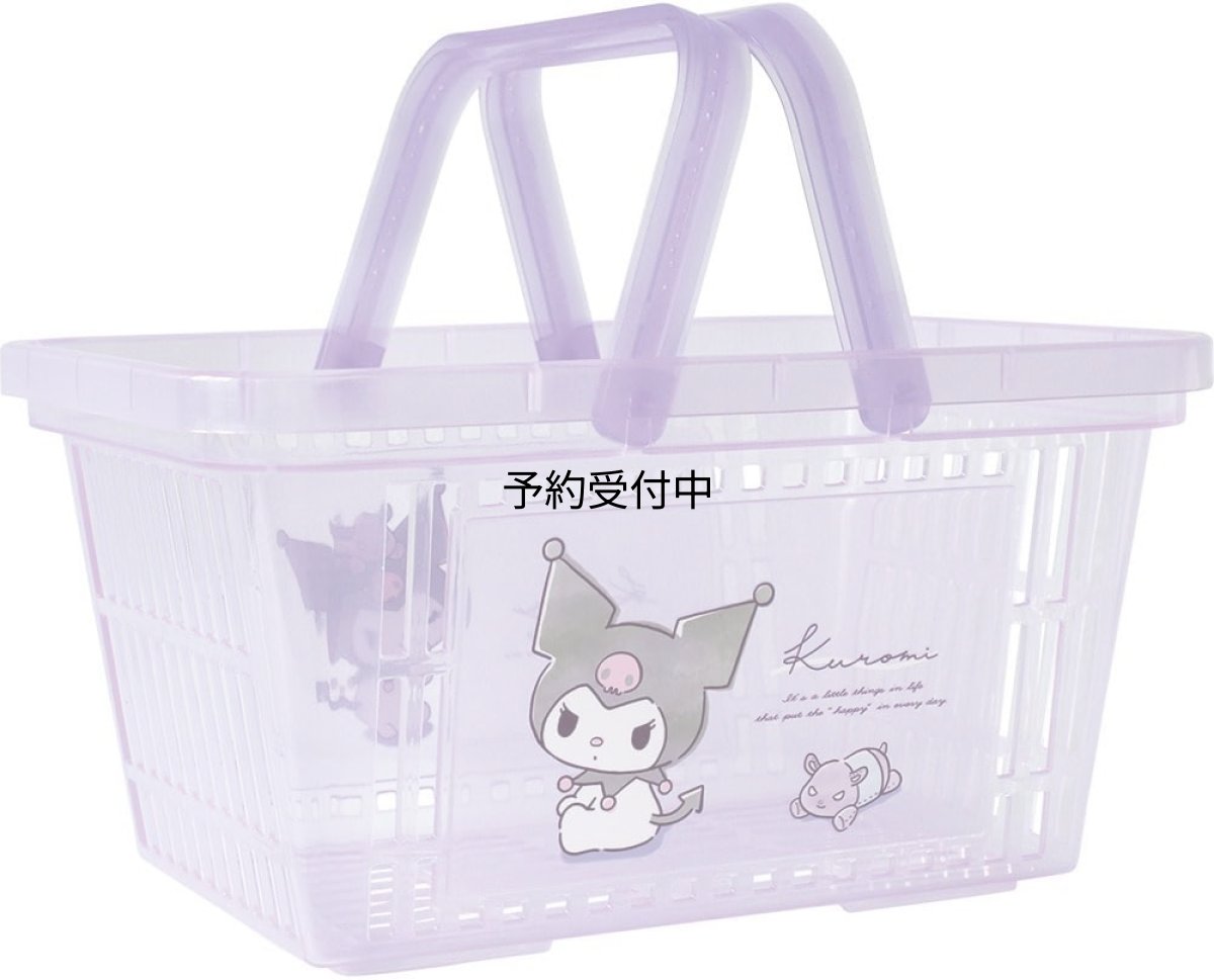 画像1: ティーズファクトリー サンリオ クリアキャラバスケット ニュアンス クロミ ＳＲ?５５４２８７７ＮＫ (1)