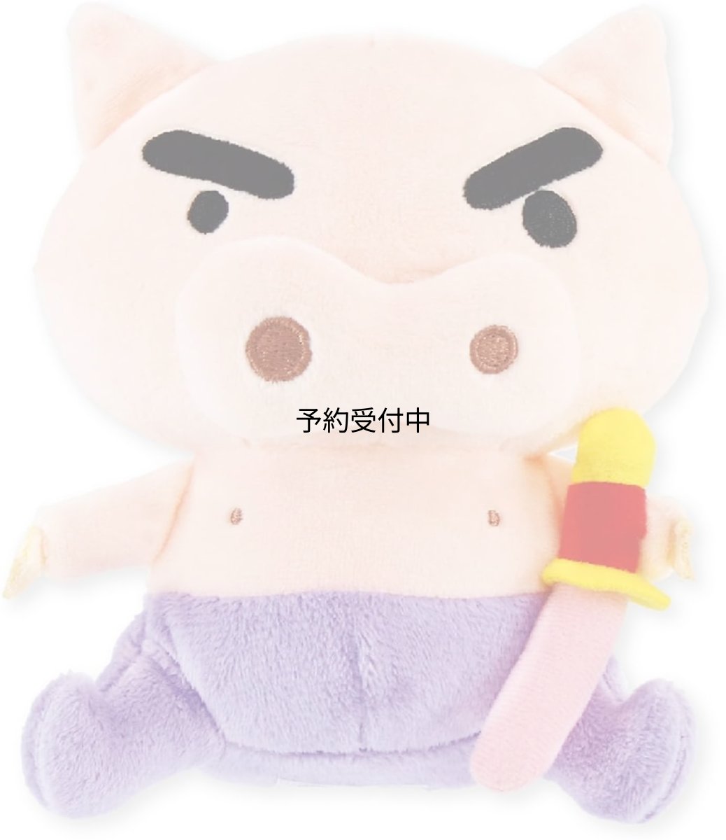 画像1: ティーズファクトリー クレヨンしんちゃんおすわりマスコット ぶりぶりざえもん (1)