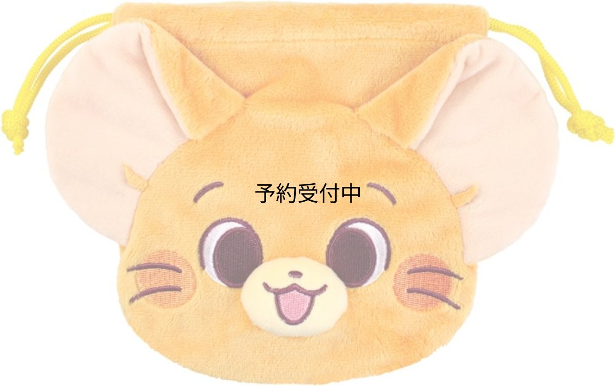 画像1: ティーズファクトリー とむとじぇりー ぬいぐるみ 巾着 とむじぇり ごっこひらがな じぇり ＴＪ?５５３０３２１ＪＲ (1)