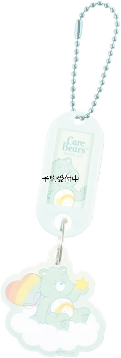 画像1: ティーズファクトリー ケアベア ウィッシュベア ネームタグキーホルダー ＣＢ?５５４６０５６ＷＳ (1)