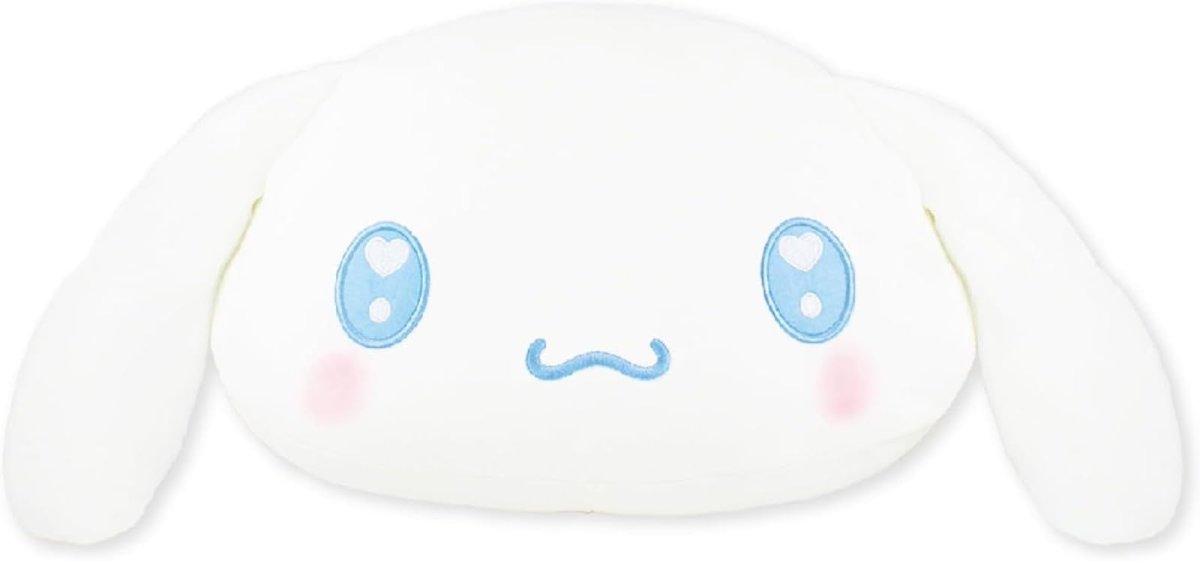 画像1: ティーズファクトリー サンリオもっちりフェイスクッション うるうる シナモロール (1)