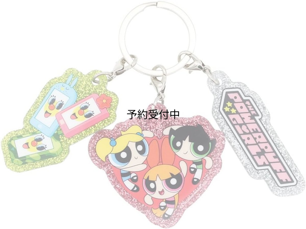 画像1: パワーパフガールズ３チャームキーホルダー モバイル (1)