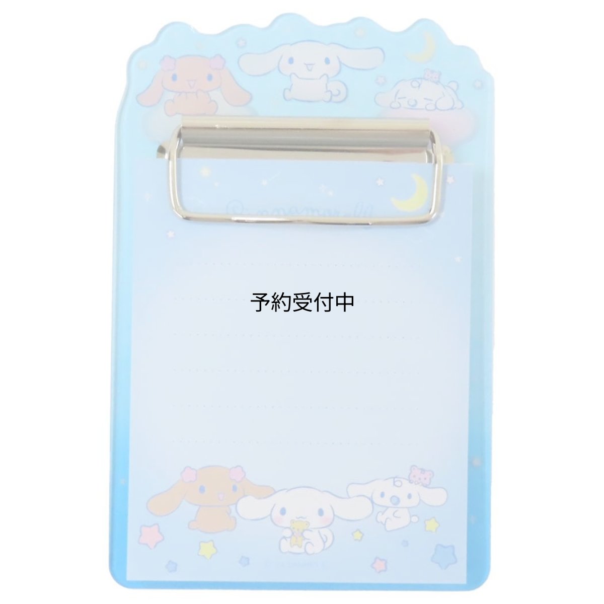 画像1: ティーズファクトリー サンリオ シナモロール アクリルバインダーメモ ふわふわスカイ ＳＲ?５５４３７７５ＦＳ (1)