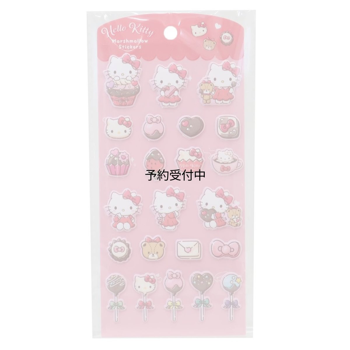 画像1: ハローキティシールシートマシュマロステッカーズ チョコ サンリオ (1)