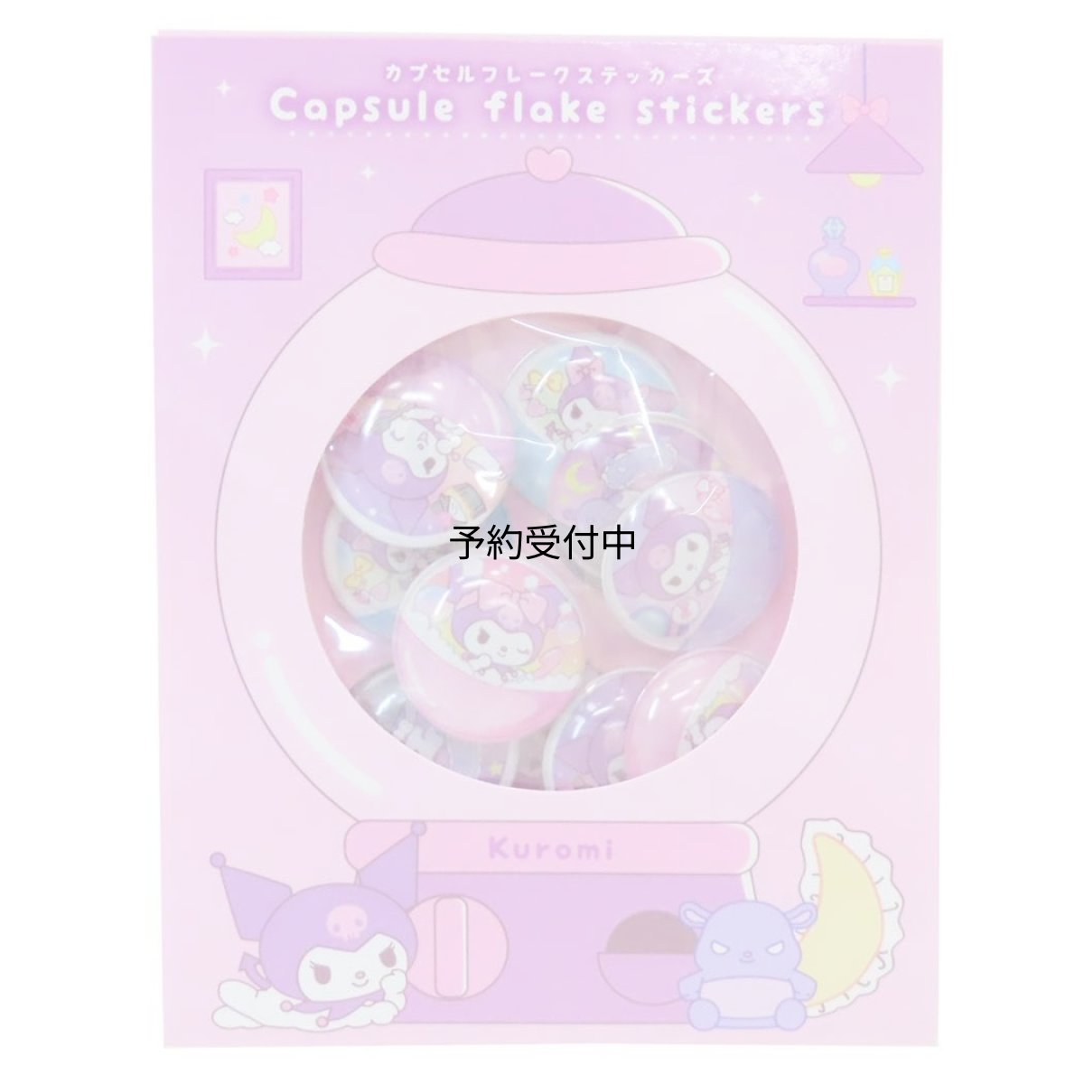 画像1: ティーズファクトリー サンリオカプセルフレークステッカーズ クロミ ＳＲ?５５４３８９９ＫＵ (1)