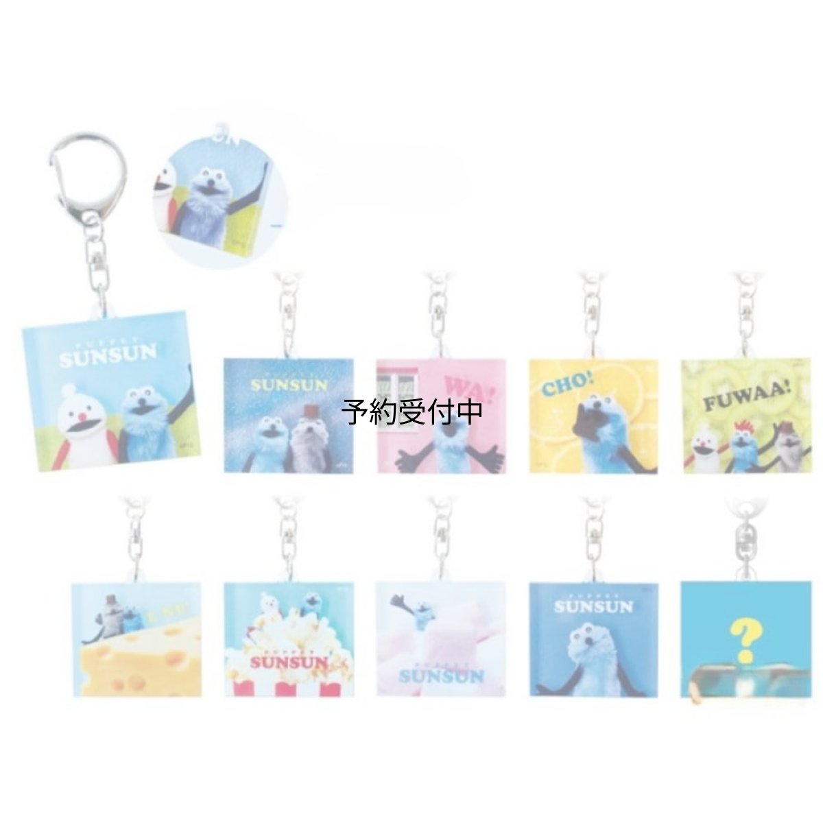 画像1: ティーズファクトリー パペットスンスンシークレットレイヤーキーホルダー 単品１０個 ＰＳ?５５４７４２３ＲＫ ※何が出るかはお楽しみ (1)