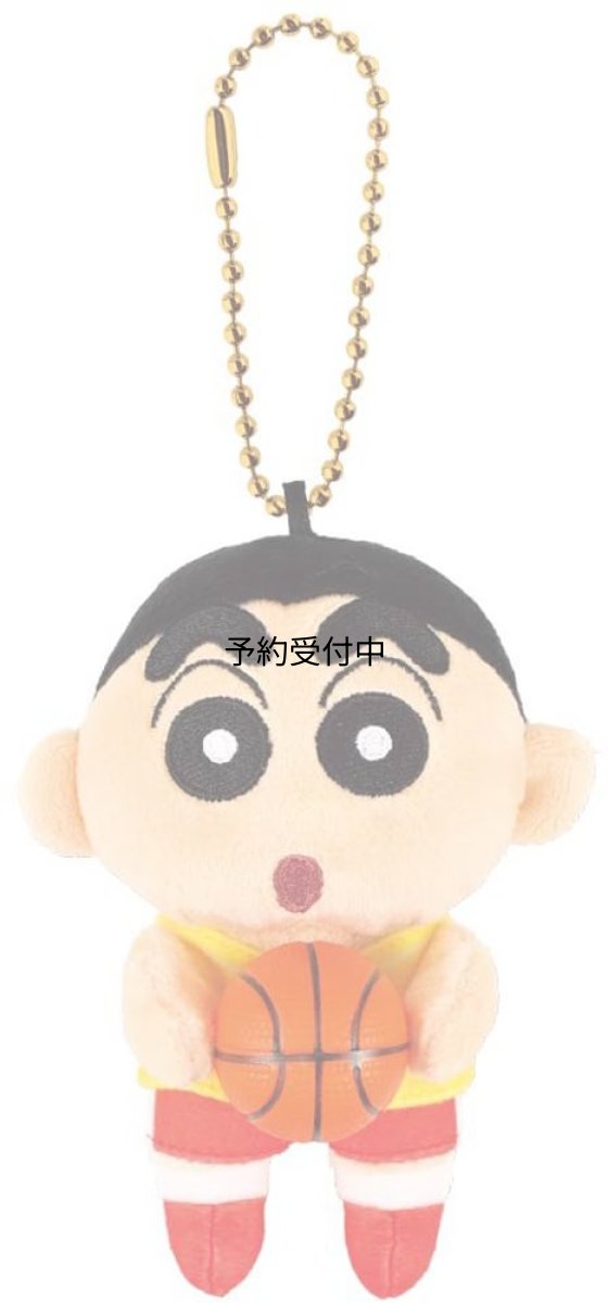 画像1: ティーズファクトリー クレヨンしんちゃん部活マスコット バスケ部 (1)
