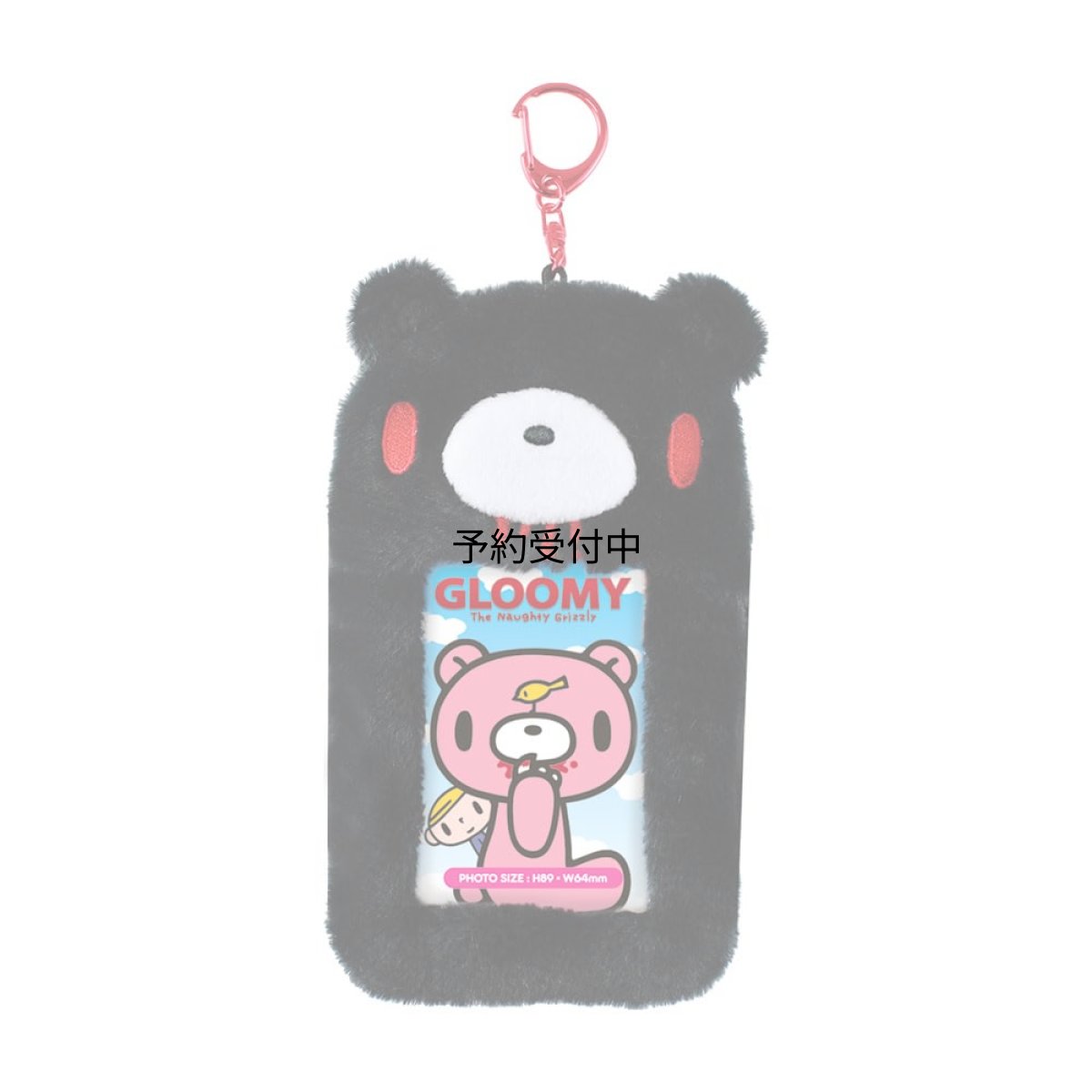 画像1: グルーミーぬいぐるみフォトキーホルダー ダーク (1)