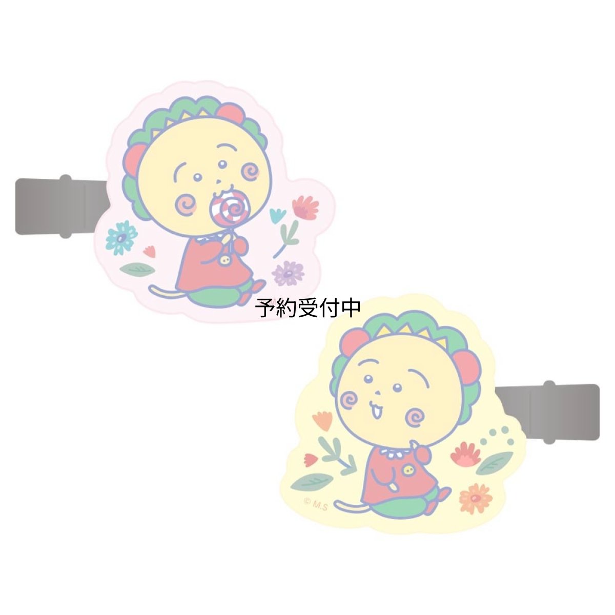 画像1: ティーズファクトリー コジコジ 前髪クリップ ＣＯＪＩ?ＣＯＪＩ Ｆｌｏｗｅｒ Ｂｒｅａｋ Ｔｉｍｅ コジコジ 約Ｈ４０×Ｗ４０×Ｄ４ｍｍ以内 ＣＪ?５５４８０７８ＣＪ (1)