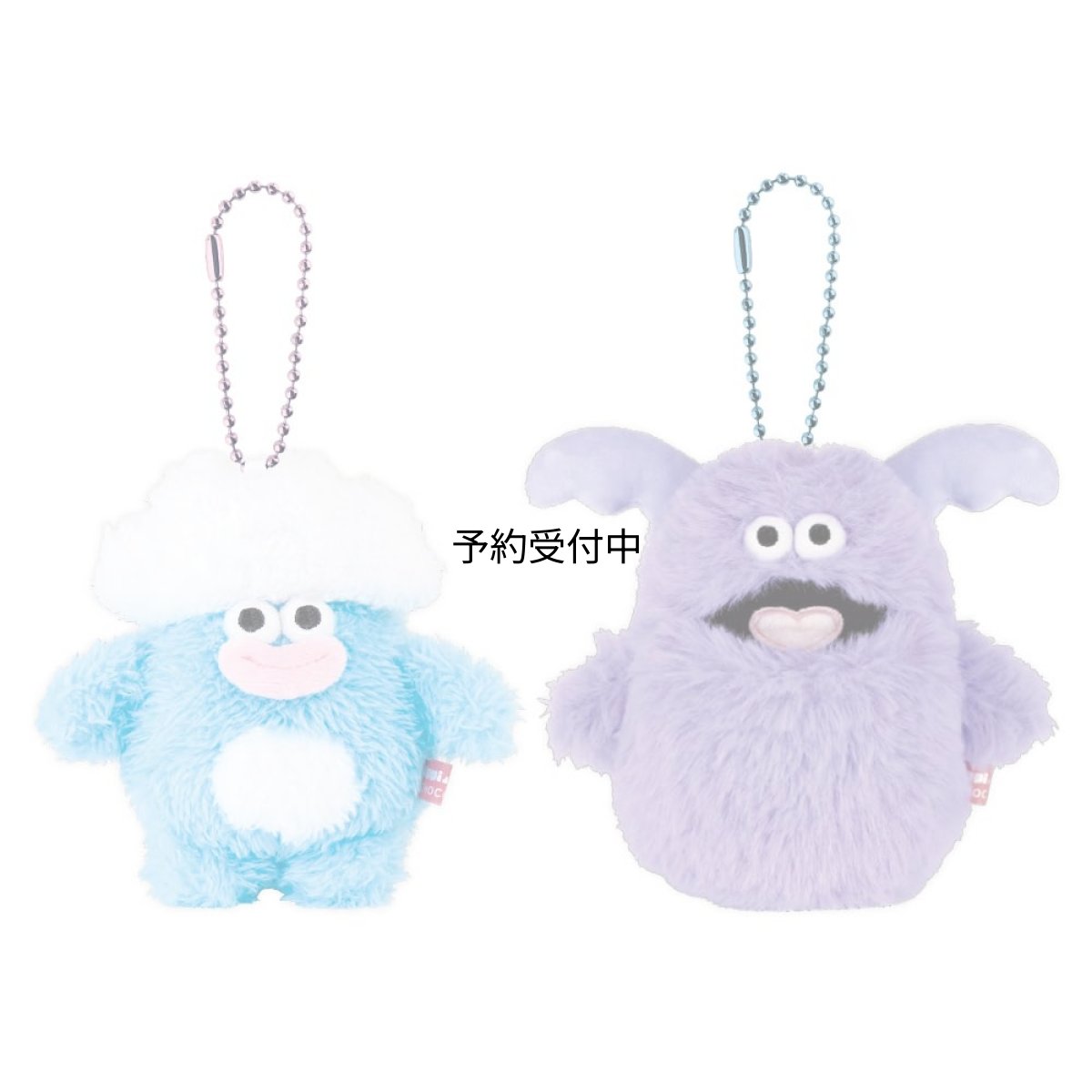 画像1: ティーズファクトリー ホイッピ＆ラッピペアマスコット ホイッピ＆ラッピ Ｈ１２０×Ｗ９８×Ｄ９５ｍｍ ＷＷ?５５４９０１６ＷＷ (1)