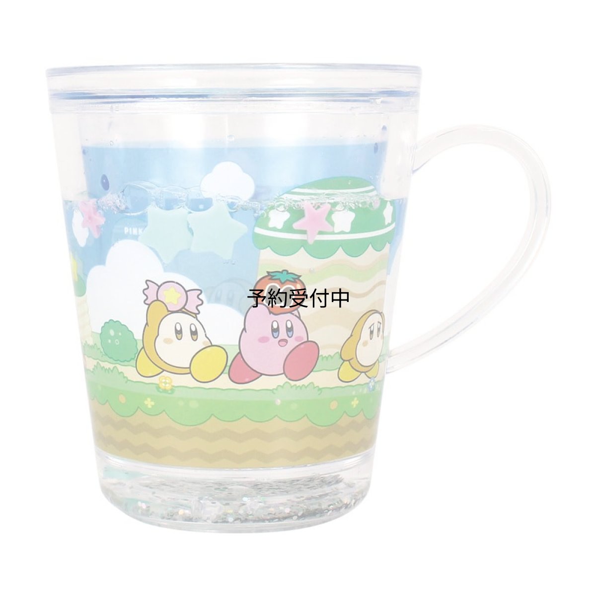 画像1: 星のカービィウォーターカップ グリーングリーンズ (1)
