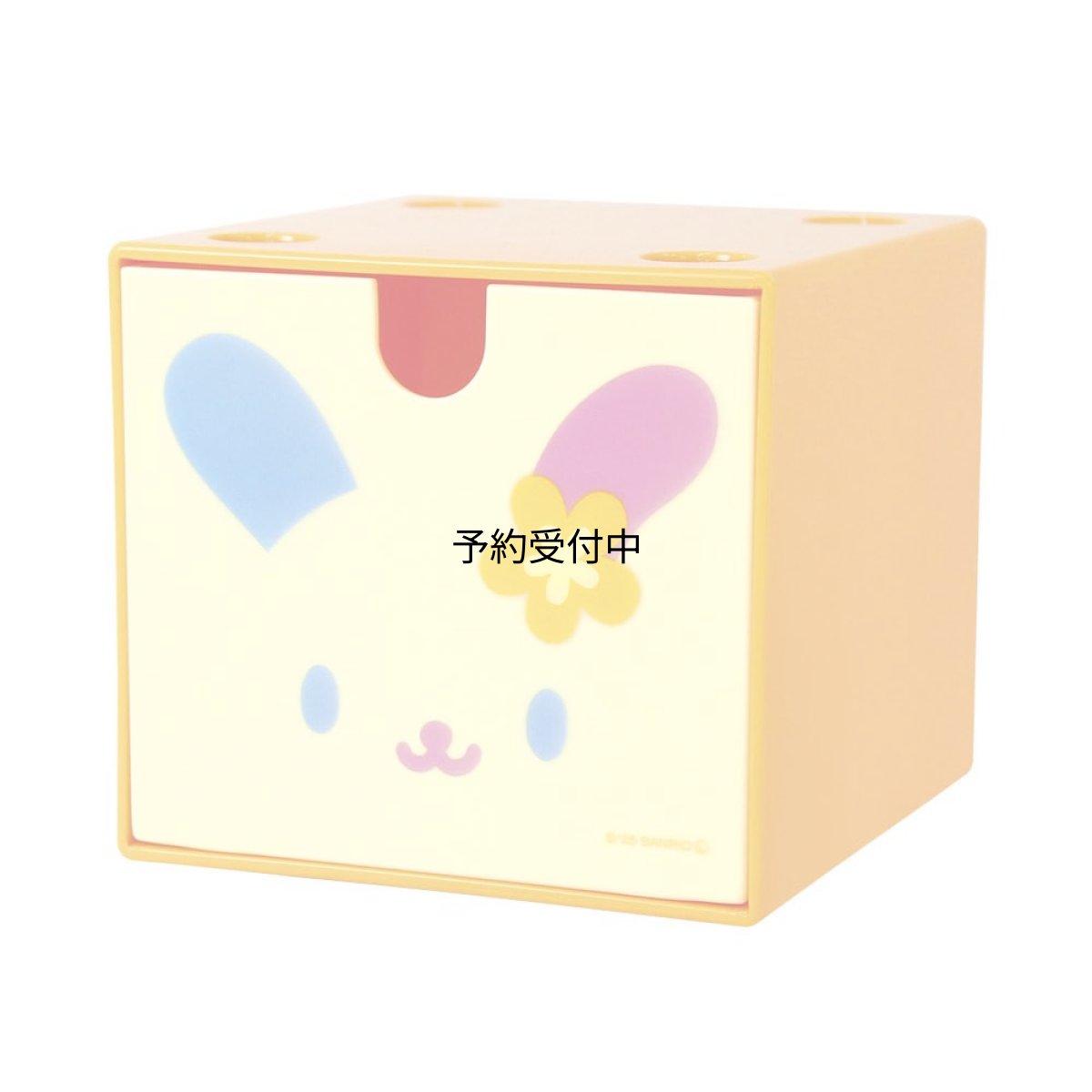 画像1: ティーズファクトリー サンリオキャラクターズスタッキングチェスト フェイス ウサハナ 約Ｈ８０×Ｗ９０×Ｄ９０ｍｍ ＳＲ?５５４５４０６ＵＳ (1)
