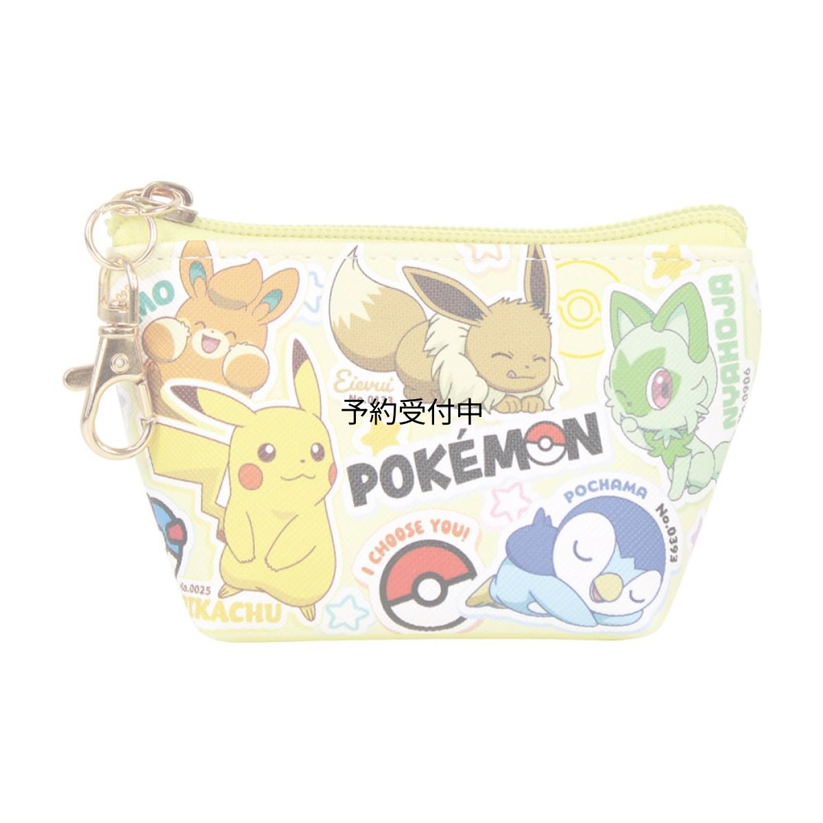 画像1: ティーズファクトリー ポケットモンスター三角ミニポーチ ステッカーズ ポップ ＰＭ?５５４４５２６ＳＰ (1)