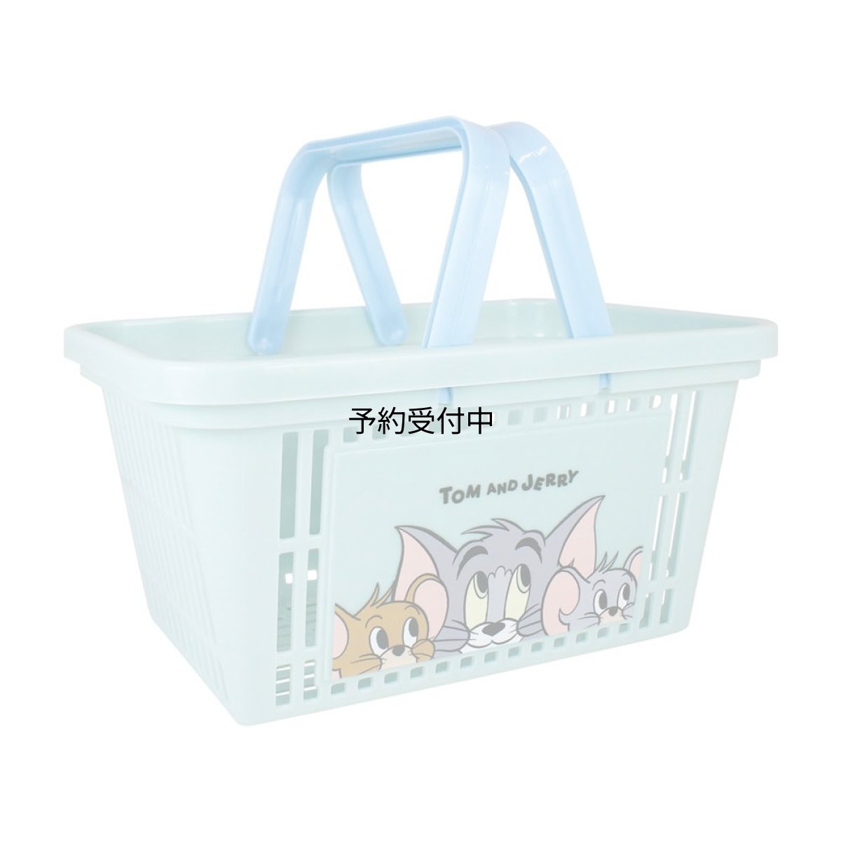 画像1: ティーズファクトリー トムとジェリー キャラバスケット ドアップ 収納バスケット キャラクター 小物収納 ケース かわいい インテリア雑貨 大人可愛い キッズ グッズ ギフト プレゼント 約Ｈ１３０×Ｗ２４９×Ｄ１８０ｍｍ ＴＪ?５５４５４６８ＤＵ (1)