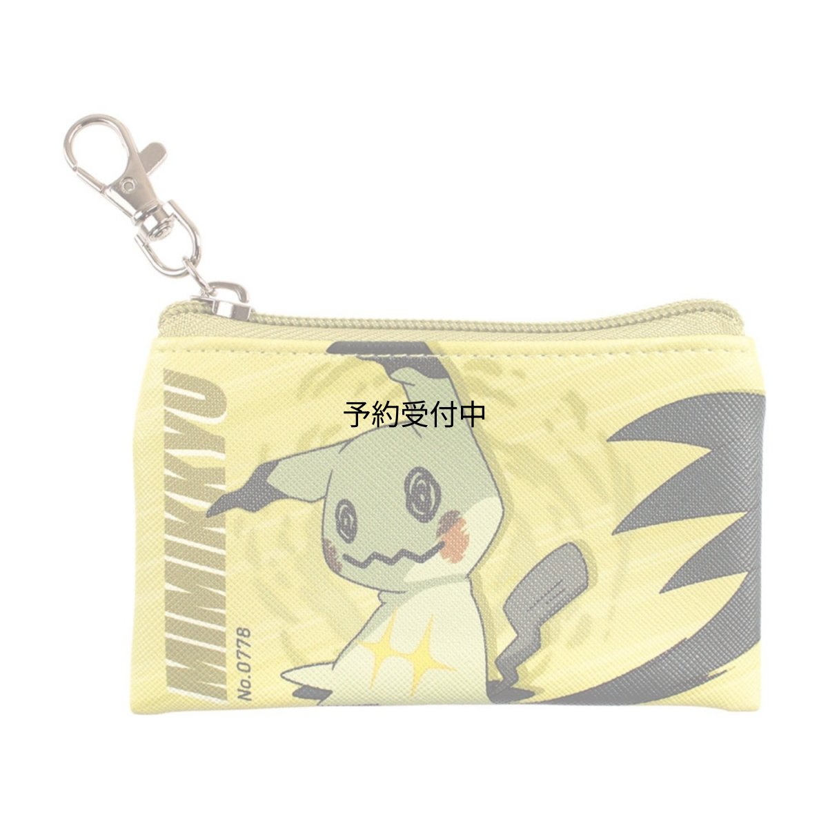 画像1: ティーズファクトリー ポケットモンスターフラットミニポーチ ＳＭＡＳＨ ＣＯＬＯＲ！ ミミッキュ 約Ｈ７５ｘＷ１２０ｍｍ ＰＭ?５５４４５４１ＭＩ (1)