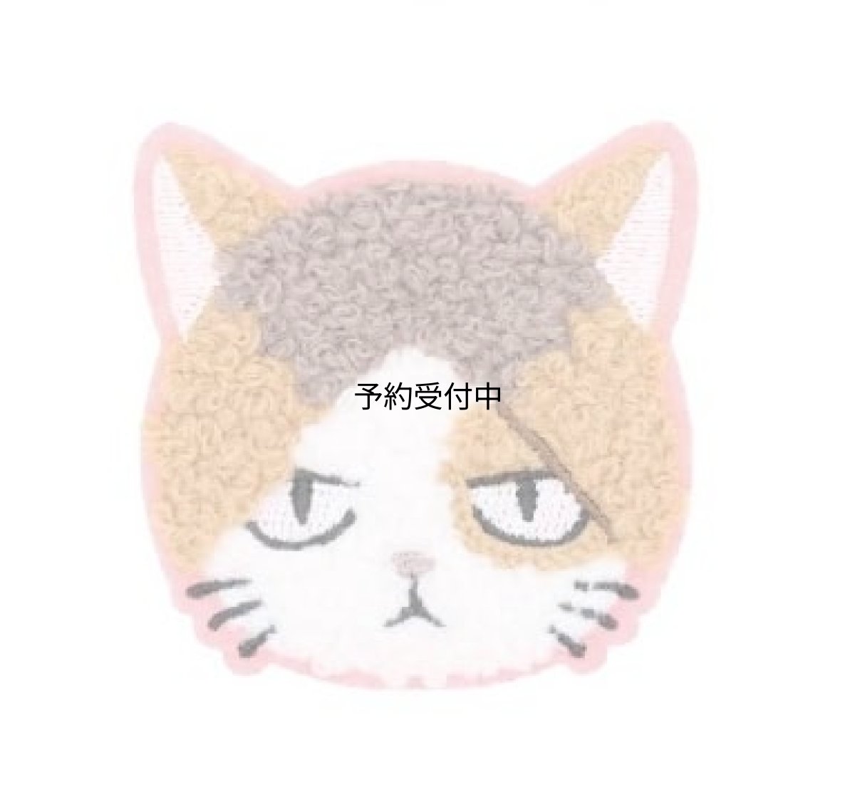画像1: ティーズファクトリー ハイキュー！！モコモコ刺繍ステッカー ケンマネコ 約Ｈ６０ｘＷ５０ｍｍ 以内 ＨＱ?５５８１６２４ＫＥ (1)
