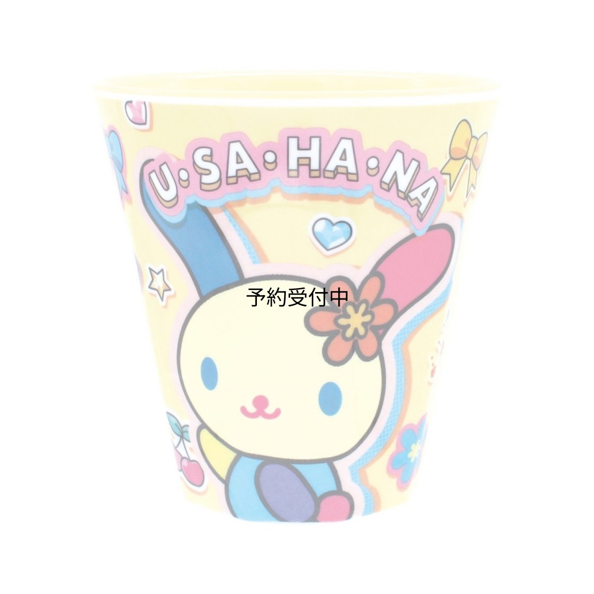 画像1: ティーズファクトリー サンリオキャラクターメラミンカップ ウサハナ 約Ｈ９１ｘφ８８ｍｍ ＳＲ?５５２５６０６ＵＳ (1)