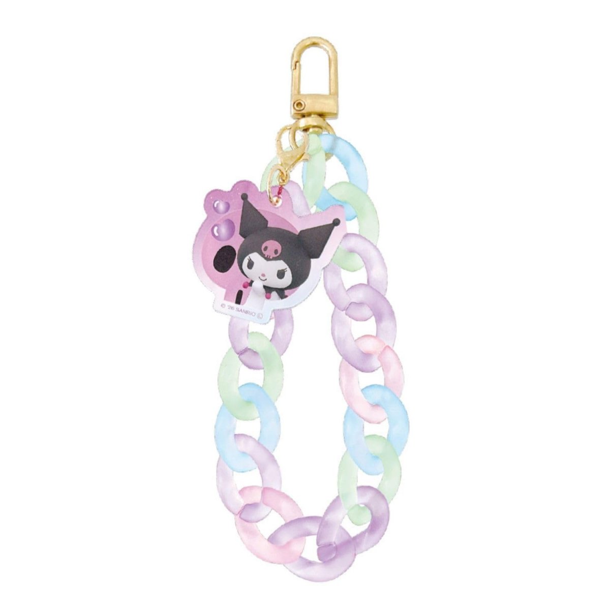 画像1: ティーズファクトリー サンリオキャラクターつなげてリングストラップ クロミ 約Ｈ４５ｘＷ５３ｘＤ３ｍｍ ＳＲ?５５４９３２５ＫＵ (1)