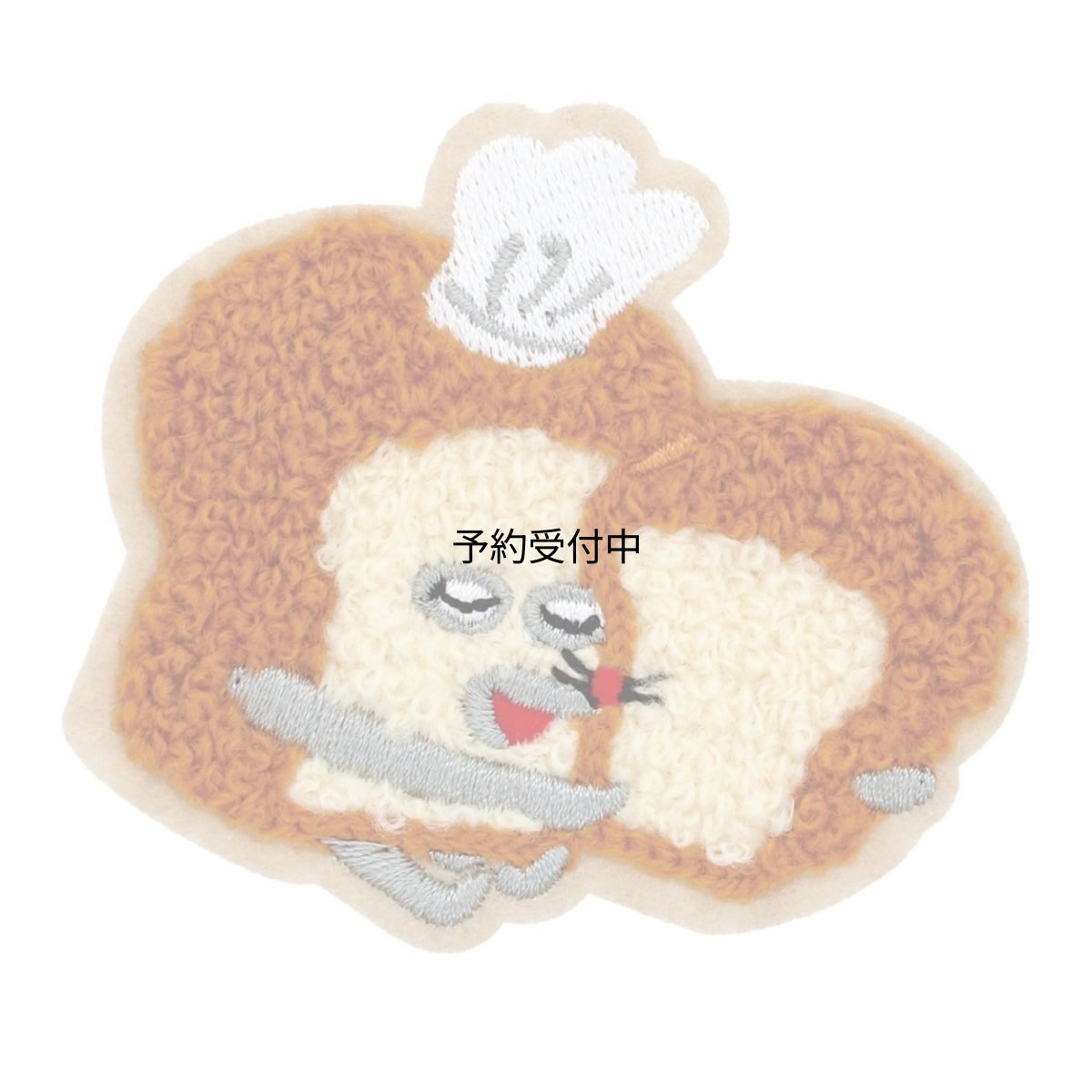 画像1: ティーズファクトリー パンどろぼうモコモコ刺繍ステッカー すりすり ＰＤ?５５４９３６５ＳＵ (1)