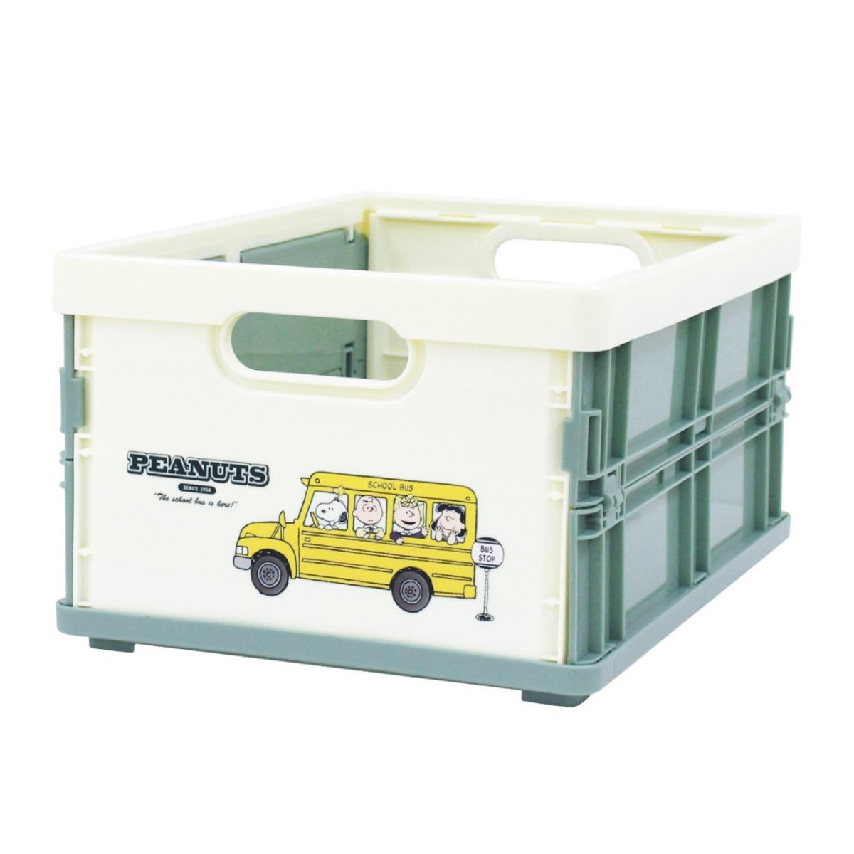 画像1: ティーズファクトリー スヌーピーコンテナ Ｐｒｅｐｐｙ ｓｔｙｌｅ ｓｃｈｏｏｌ ｂｕｓ スクールフレンド 約Ｈ１４２×Ｗ２１２×Ｄ３００ｍｍ ＳＮ?５５４５５１２ＳＦ (1)