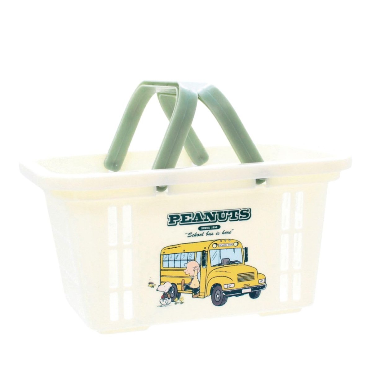 画像1: ティーズファクトリー スヌーピーミニバスケット Ｐｒｅｐｐｙ ｓｔｙｌｅ ｓｃｈｏｏｌ ｂｕｓ Ｓｃｈｏｏｌ ｆｒｉｅｎｄ ＳＮ?５５４５５１４ＳＦ (1)