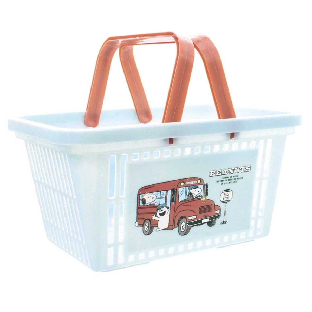 画像1: ティーズファクトリー スヌーピーバスケット Ｐｒｅｐｐｙ ｓｔｙｌｅ ｓｃｈｏｏｌ ｂｕｓ きょうだいたち ＳＮ?５５４５５１５ＢＲ (1)