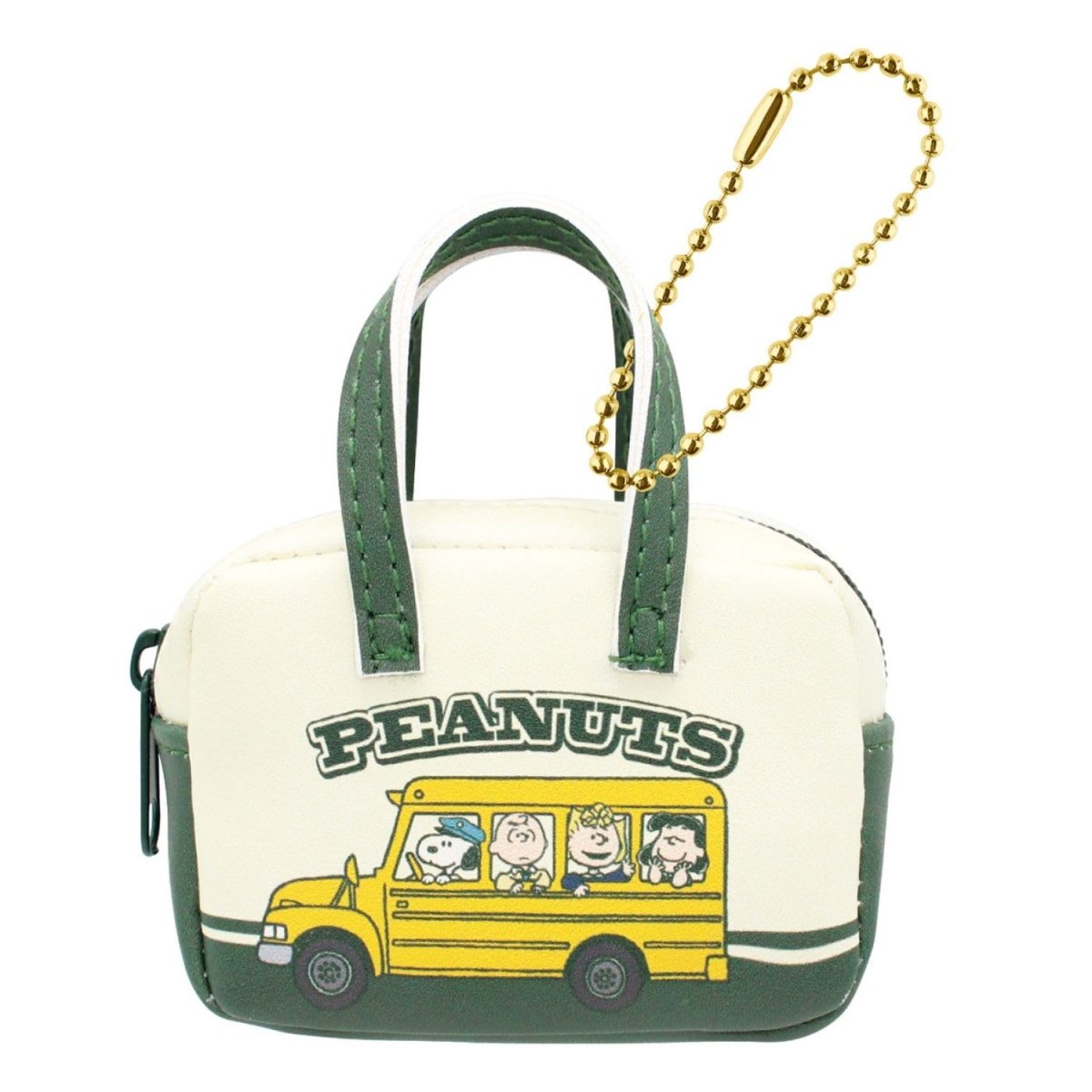 画像1: ティーズファクトリー スヌーピーミニボストンバッグ型ポーチ Ｐｒｅｐｐｙ ｓｔｙｌｅ ｓｃｈｏｏｌ ｂｕｓ スクールフレンド 約Ｈ９０×Ｗ７５×Ｄ２５ｍｍ ＳＮ?５５４４５８９ＳＦ (1)