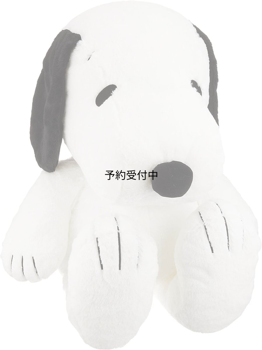 画像1: ナカジマコーポレーション（Ｎａｋａｊｉｍａ Ｃｏｒｐｏｒａｔｉｏｎ） ＰＥＡＮＵＴＳ ＳＮＯＯＰＹ ピーナッツ ハグハグ ぬいぐるみ ２Ｌサイズ スヌーピー 黒 ０７７３９４?１５ (1)
