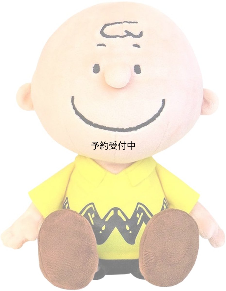 画像1: ナカジマコーポレーション ＰＥＡＮＵＴＳ ＳＮＯＯＰＹ ピーナッツ ソフトぬいぐるみ チャーリー・ブラウン Ｓ １３１３９３?１９ (1)