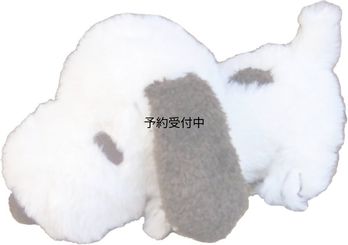 画像1: ナカジマコーポレーション ＰＥＡＮＵＴＳ ＦＵＷＡＫＵＴＡ スヌーピー はい モカ ぬいぐるみ １６０３５５?２１ (1)