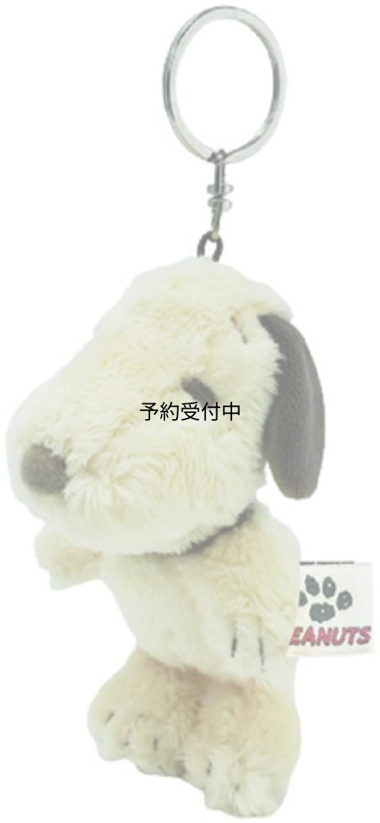 画像1: ナカジマコーポレーション プチふわマスコット スヌーピー モカ １７３１３３?２２ (1)