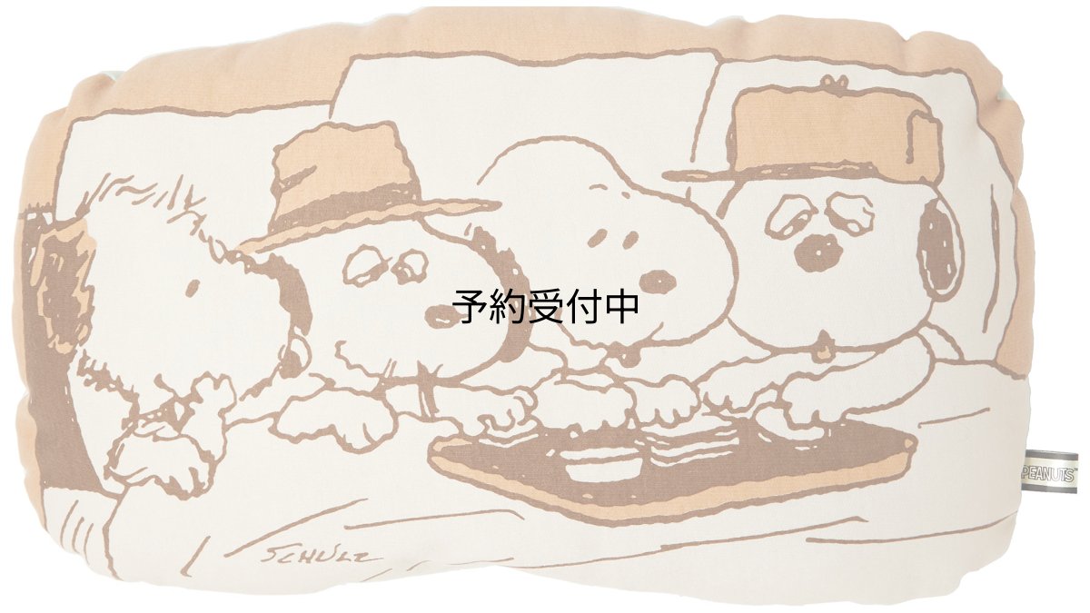 画像1: ナカジマコーポレーション スヌーピー ブラザーズ クッション １７３３００?２２ (1)