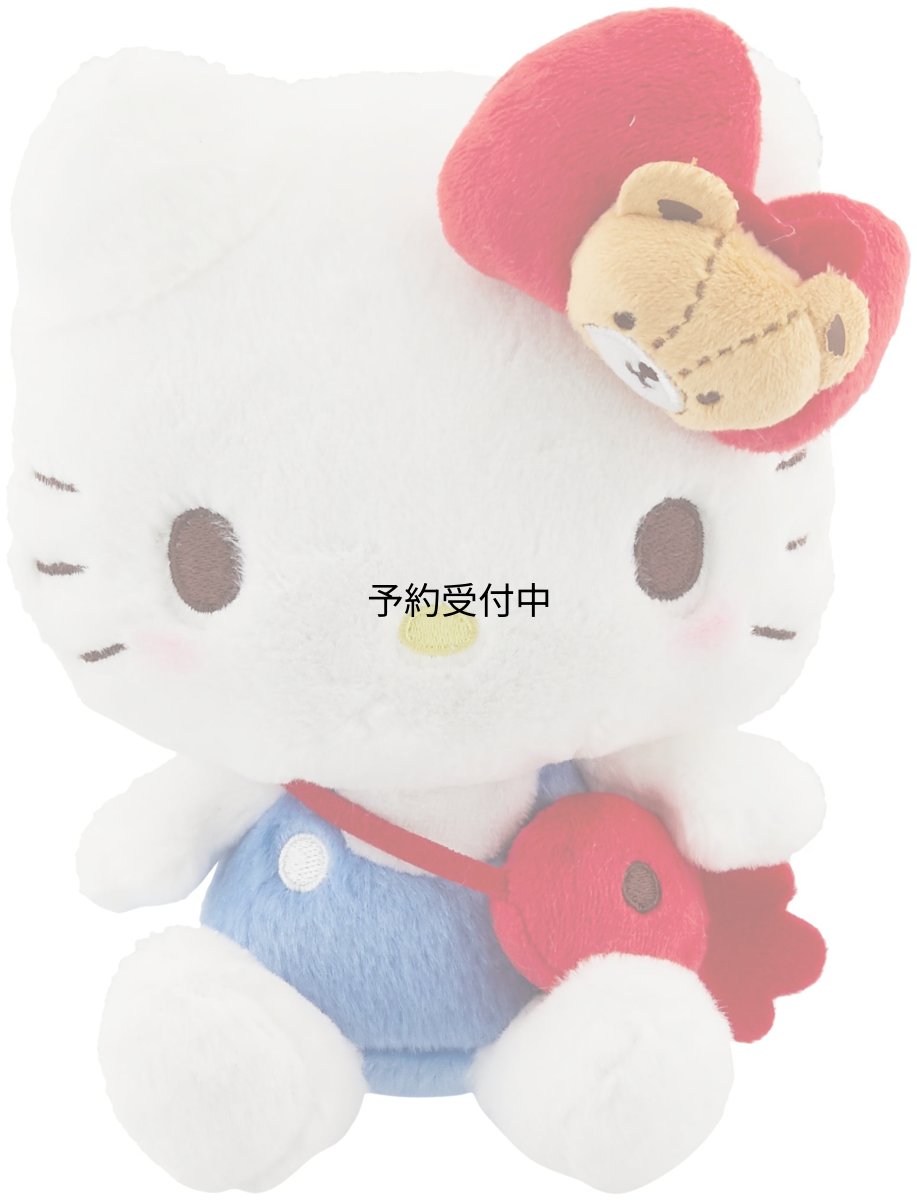 画像1: ナカジマコーポレーション おともだちコーデ ハローキティ Ｓ ぬいぐるみ １７３３１７?２２ (1)