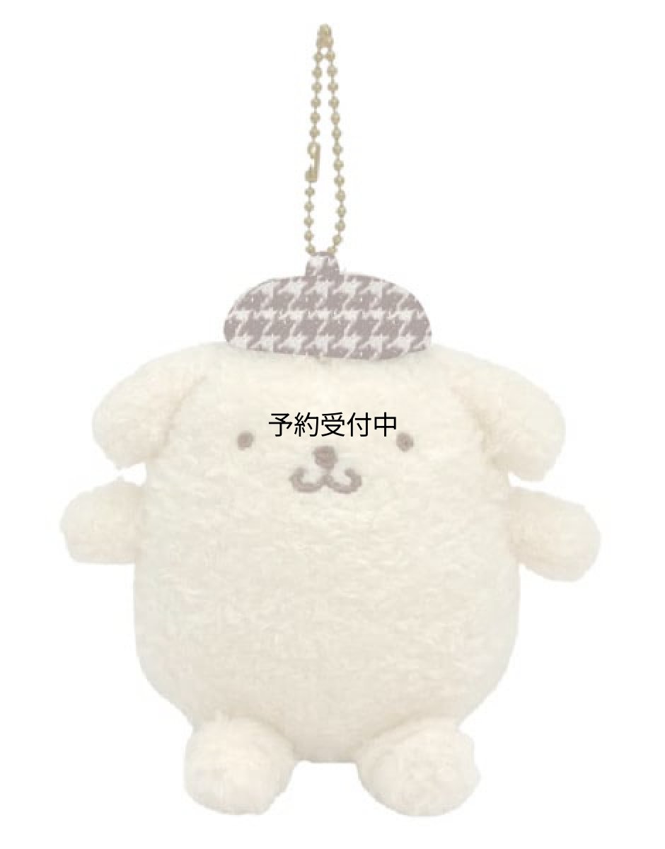 画像1: ナカジマコーポレーション ポムポムプリン スウィートチェック マスコット １７４９４９?２２ (1)