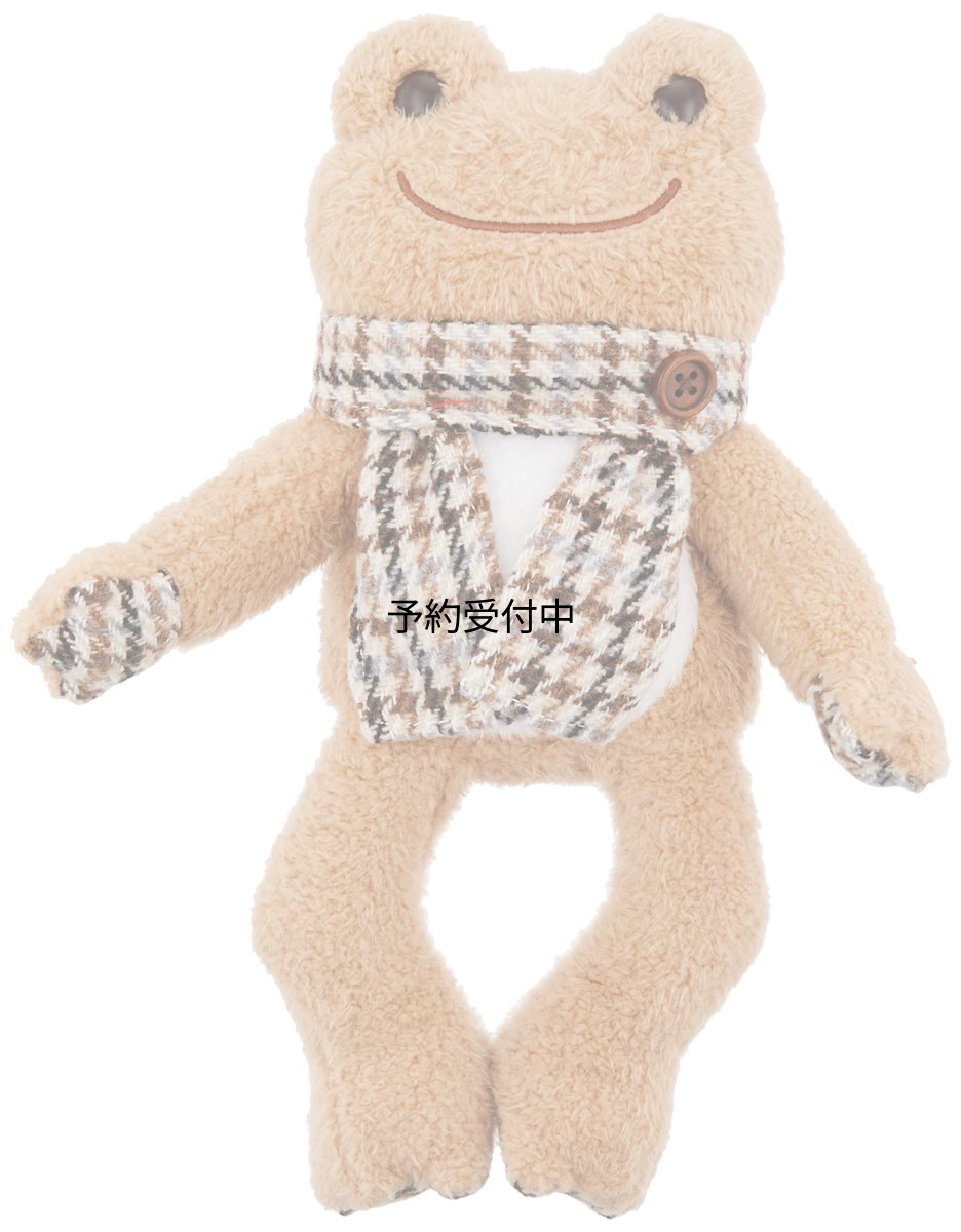 画像1: ナカジマコーポレーシヨン ピクルス ブラウンチェック ビーンドール ブラウン １７５１３７?２２ (1)