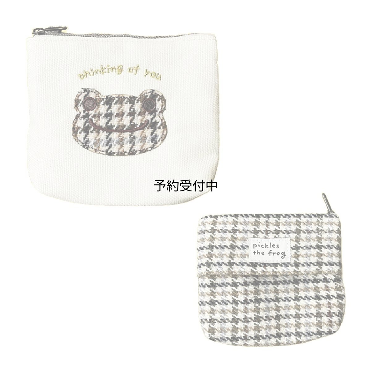 画像1: ナカジマコーポレーシヨン ピクルス ブラウンチェック ティッシュポーチ １７５１７５?２２ (1)