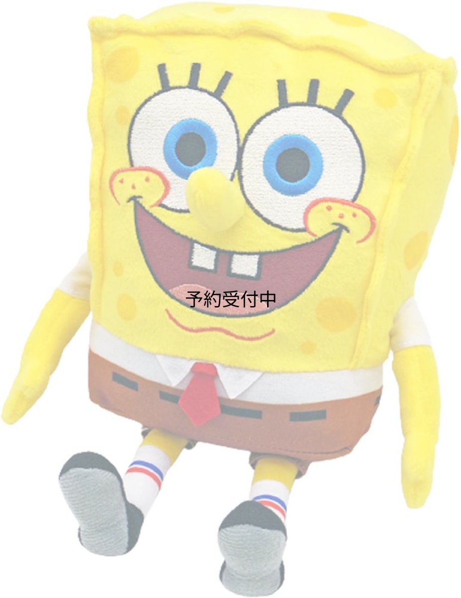 画像1: ナカジマコーポレーション スポンジ・ボブ ベンダブルぬいぐるみ １７５９９１?２２ (1)