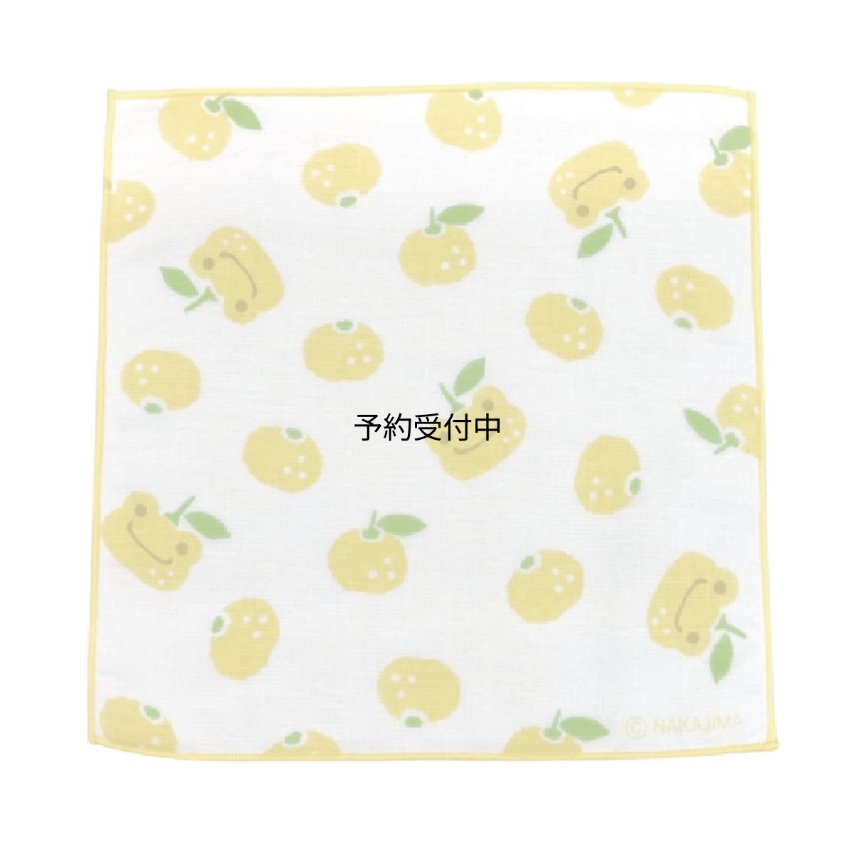 画像1: ナカジマコーポレーション ピクルス ゆず ハンカチタオル １７６４９３?２２ (1)