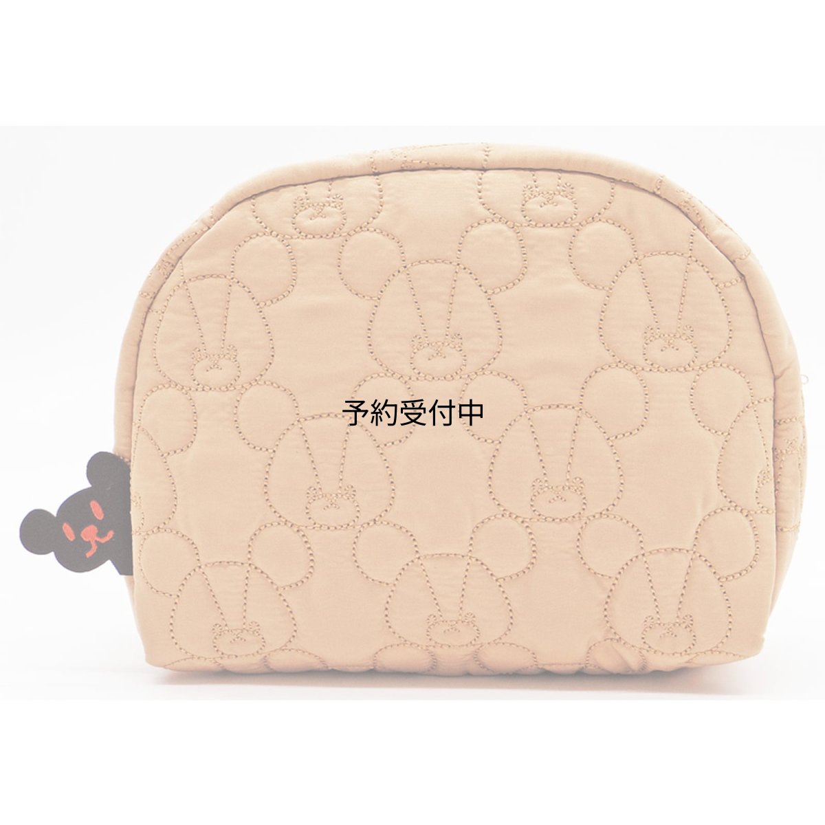 画像1: ナカジマコーポレーション くまのがっこう キルティング ラウンドポーチ１７７７５９?２２ (1)