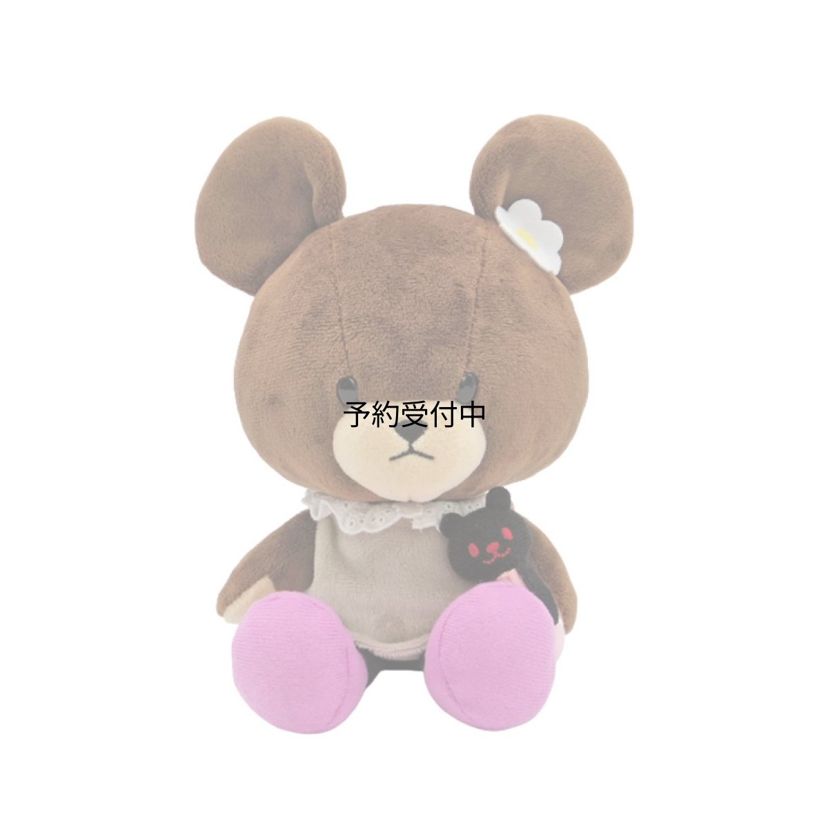 画像1: ナカジマコーポレーション くまのがっこう ペアぬいぐるみ ジャッキー＆チャッキー グレー １７８１２１?２２ (1)